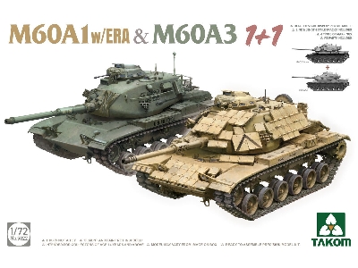 M60a1 W/Era And M60a3 - 1 Plus 1 - zdjęcie 1