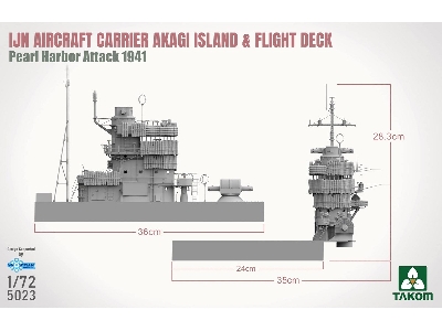Ijn Aircraft Carrier Akagi - Island And Flight Deck, Pearl Harbor Attack 1941 - zdjęcie 4