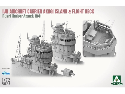 Ijn Aircraft Carrier Akagi - Island And Flight Deck, Pearl Harbor Attack 1941 - zdjęcie 5
