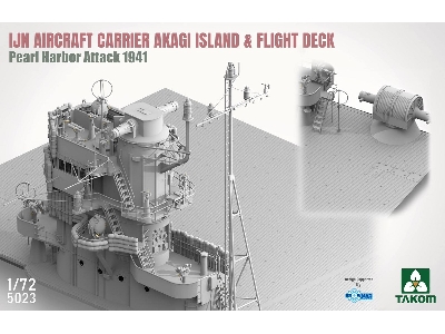 Ijn Aircraft Carrier Akagi - Island And Flight Deck, Pearl Harbor Attack 1941 - zdjęcie 6