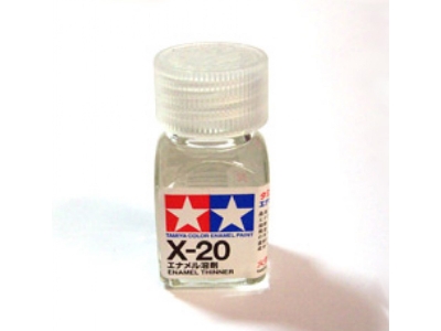 Rozcieńczalnik X-20 do farb olejnych - emalii - 10 ml - zdjęcie 2