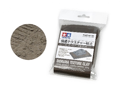 Diorama Texture Clay - Soil Effect, Dark Earth (150g) - zdjęcie 1