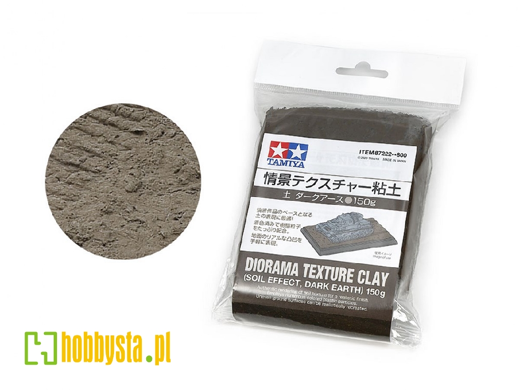 Diorama Texture Clay - Soil Effect, Dark Earth (150g) - zdjęcie 1 Diorama Texture Clay - Soil Effect, Dark Earth (150g) - zdjęcie 1