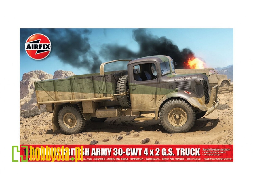 Wwii British Army 30-cwt 4x2 Gs Truck - zdjęcie 1 Wwii British Army 30-cwt 4x2 Gs Truck - zdjęcie 1