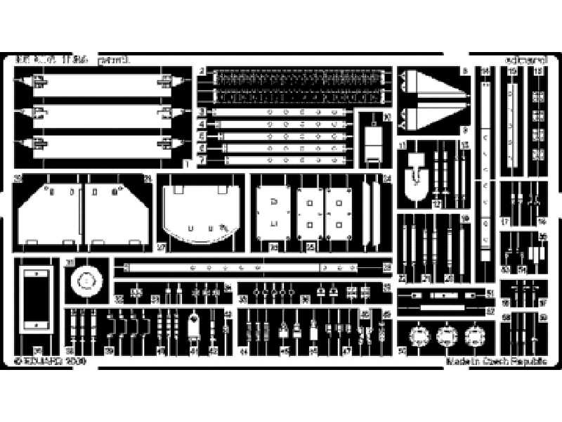  T-35 1/35 - Icm - blaszki - zdjęcie 1