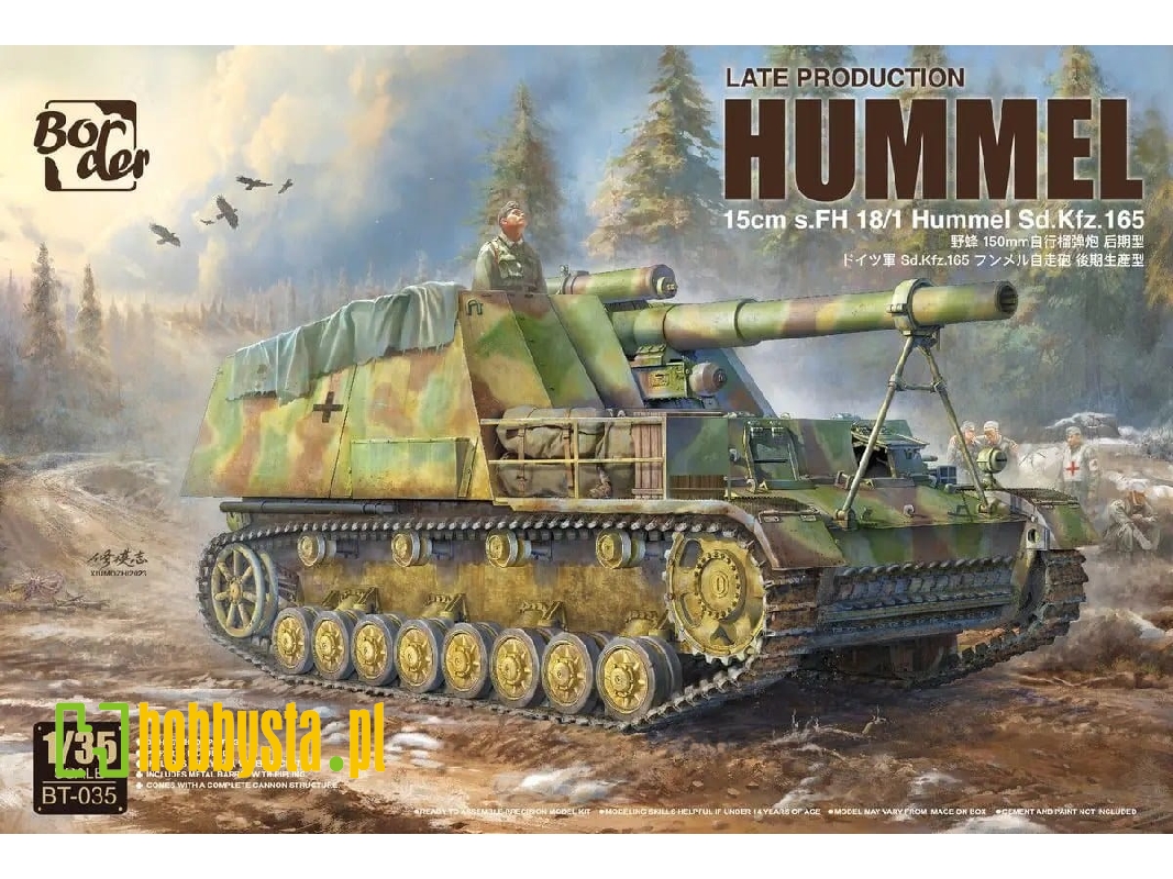 Sd.Kfz.165 Hummel - późna produkcja - zdjęcie 1 Sd.Kfz.165 Hummel - późna produkcja - zdjęcie 1
