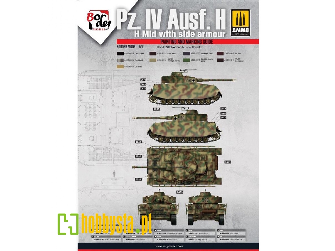 Pz.Kpfw Iv Ausf. H - zdjęcie 1 Pz.Kpfw Iv Ausf. H - zdjęcie 1