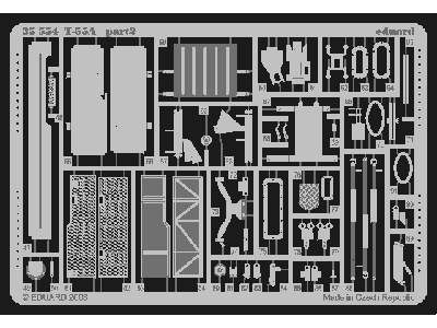  T-55A 1/35 - Tamiya - blaszki - zdjęcie 3