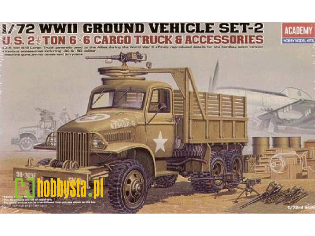 U.S. 21/2 Ton 6x6 Cargo Truck & Accessories - zdjęcie 1 U.S. 21/2 Ton 6x6 Cargo Truck & Accessories - zdjęcie 1