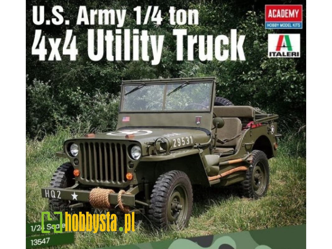 U.S. Army 1/4 Ton 4x4 Utility Truck - zdjęcie 1 U.S. Army 1/4 Ton 4x4 Utility Truck - zdjęcie 1