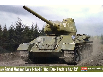 Soviet Medium Tank T-34-85 'ural Tank Factory No. 183' - zdjęcie 1