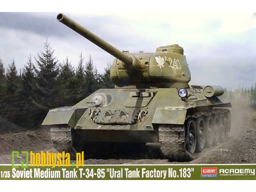 Soviet Medium Tank T-34-85 'ural Tank Factory No. 183' - zdjęcie 1 Soviet Medium Tank T-34-85 'ural Tank Factory No. 183' - zdjęcie 1