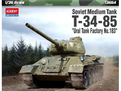 Soviet Medium Tank T-34-85 'ural Tank Factory No. 183' - zdjęcie 3