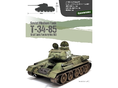 Soviet Medium Tank T-34-85 'ural Tank Factory No. 183' - zdjęcie 4