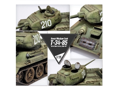 Soviet Medium Tank T-34-85 'ural Tank Factory No. 183' - zdjęcie 5