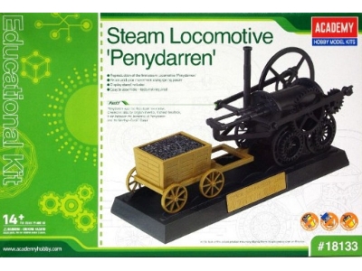 Steam Locomotive 'penydarren' Education Model Kit - zdjęcie 1