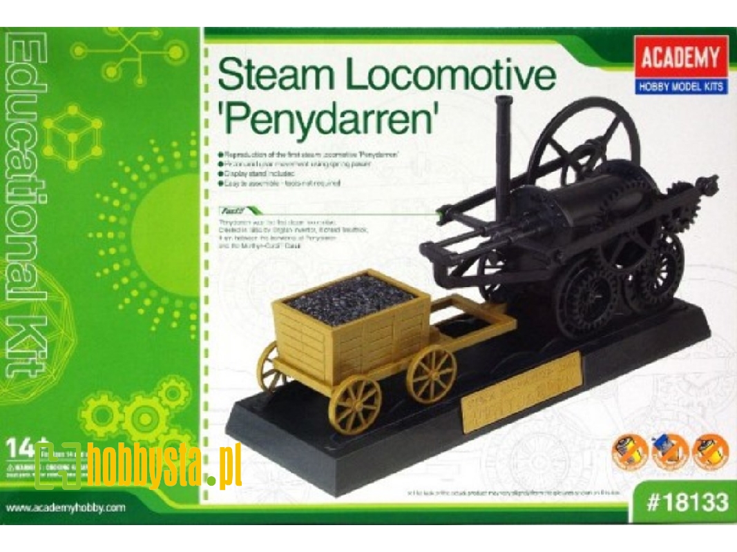 Steam Locomotive 'penydarren' Education Model Kit - zdjęcie 1 Steam Locomotive 'penydarren' Education Model Kit - zdjęcie 1