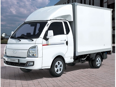 Hyundai Porter II box truck - koreański dostawczak - zdjęcie 1