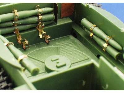  T-55AM interior 1/35 - Skif - blaszki - zdjęcie 6