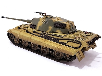 Czołg niemiecki King Tiger z wieżą Henschel'a - zdjęcie 11