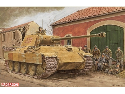 Sd.Kfz.171 Panther A - wczesna produkcja - Włochy 1943/44 - Premium Edition - zdjęcie 1