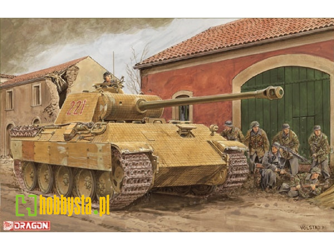 Sd.Kfz.171 Panther A - wczesna produkcja - Włochy 1943/44 - Premium Edition - zdjęcie 1