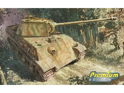 Sd.Kfz.171 Panther G wczesna produkcja Pz.Rgt.26 front włoski - zdjęcie 1