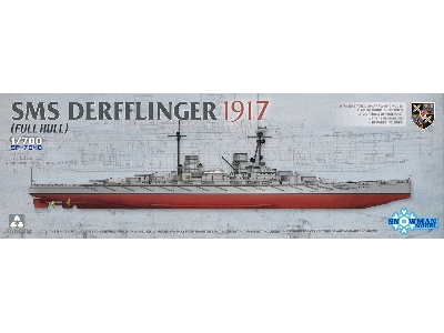 SMS Derfflinger 1917 Full Hull w/metal barrels - zdjęcie 5