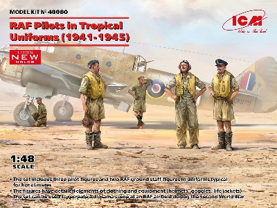 Raf Pilots In Tropical Uniforms - zdjęcie 1