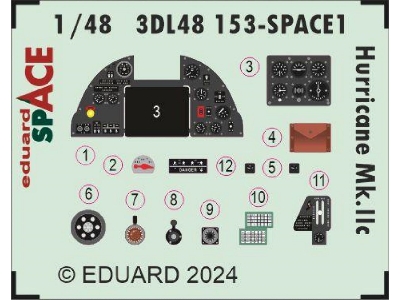 Hurricane Mk. IIc SPACE 1/48 - HOBBY BOSS - zdjęcie 1