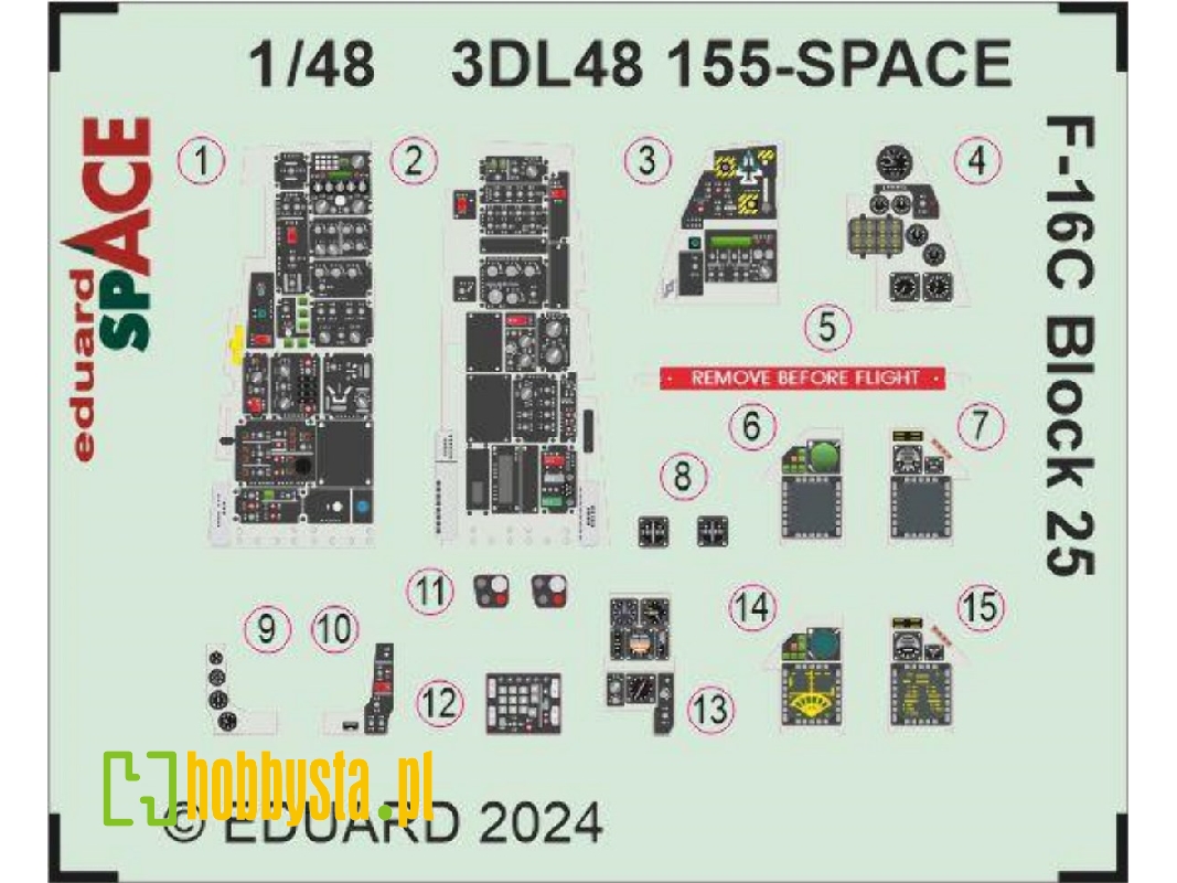 F-16C Block 25 SPACE 1/48 - TAMIYA - zdjęcie 1