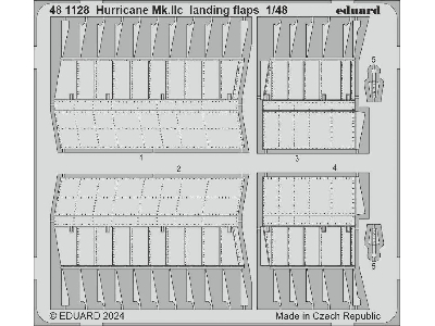 Hurricane Mk. IIc landing flaps 1/48 - HOBBY BOSS - zdjęcie 1