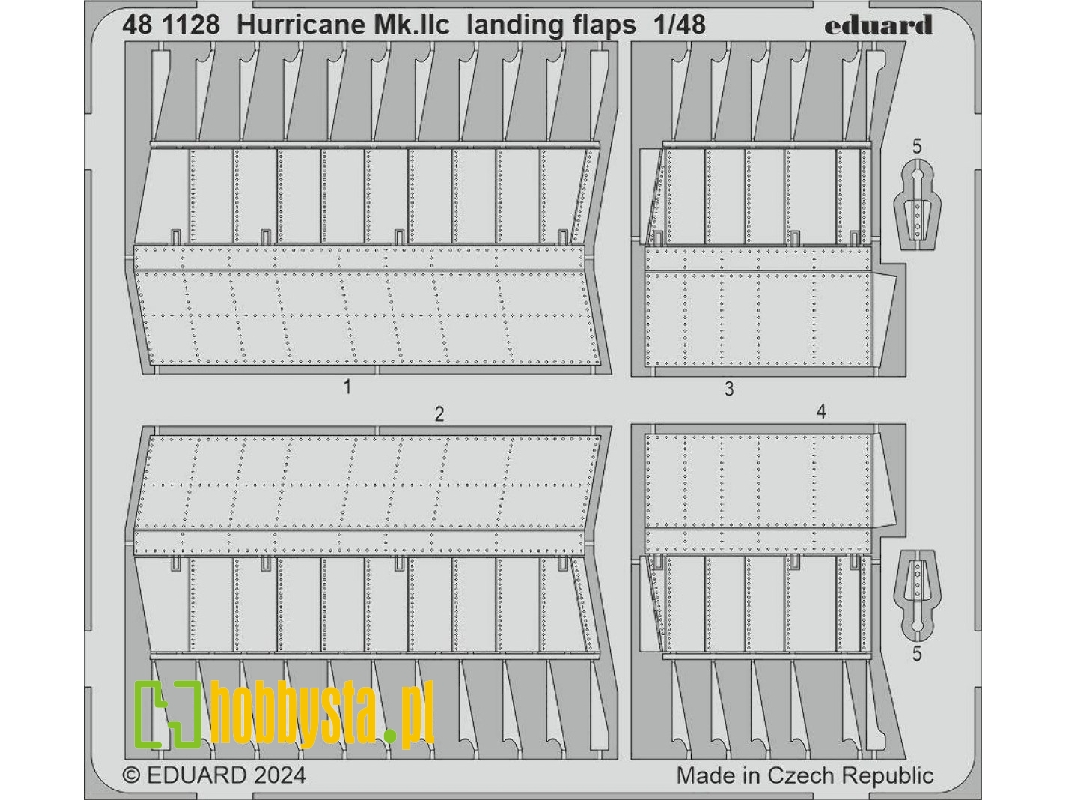 Hurricane Mk. IIc landing flaps 1/48 - HOBBY BOSS - zdjęcie 1 Hurricane Mk. IIc landing flaps 1/48 - HOBBY BOSS - zdjęcie 1