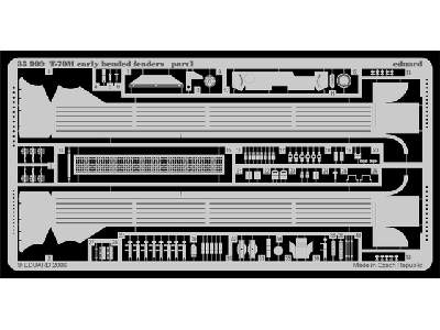  T-70M early bended fenders 1/35 - Miniart - blaszki - zdjęcie 2