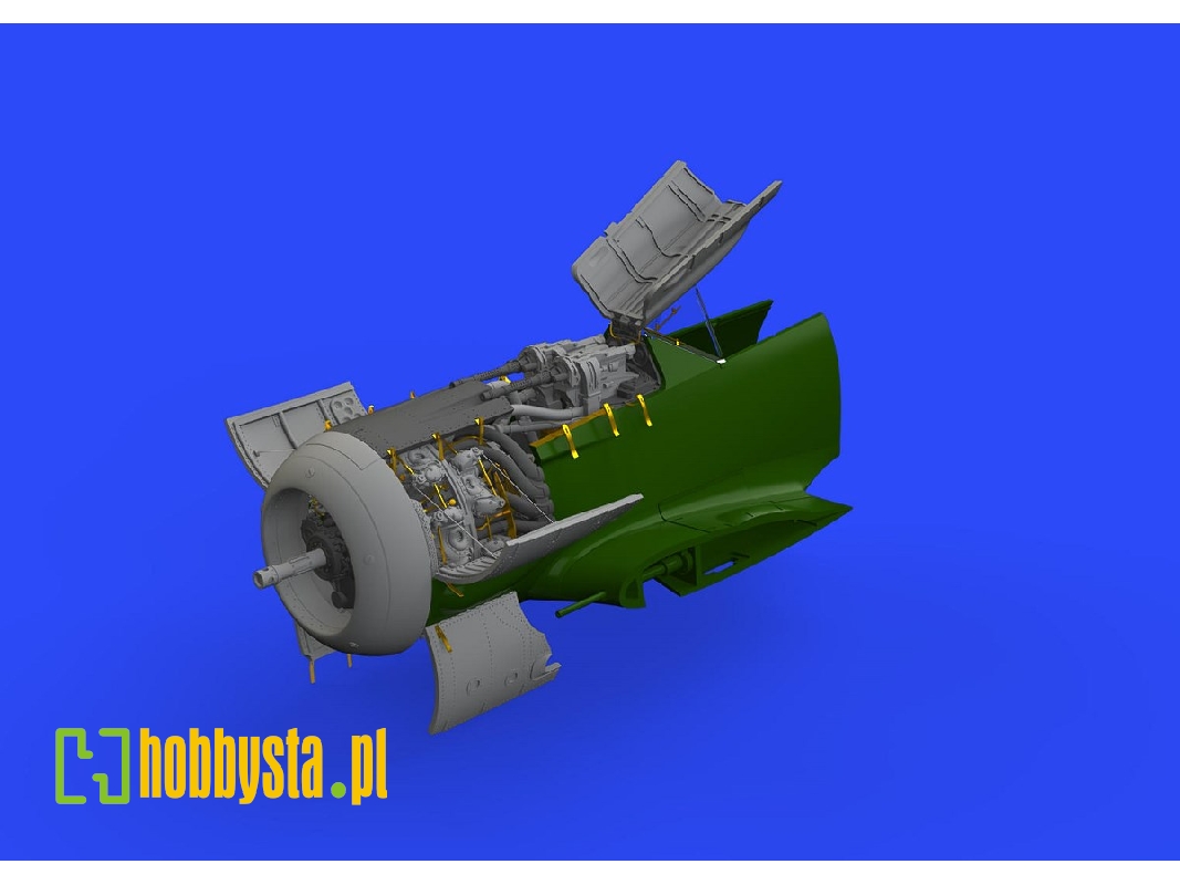Fw 190A-7 engine & fuselage guns 1/48 - zdjęcie 1 Fw 190A-7 engine & fuselage guns 1/48 - zdjęcie 1