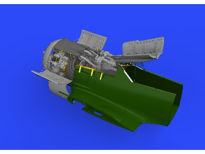 Fw 190A-7 engine & fuselage guns 1/48 - zdjęcie 2