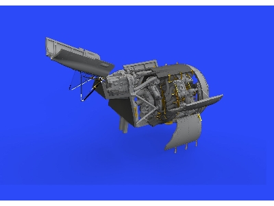 Fw 190A-7 engine & fuselage guns 1/48 - zdjęcie 6