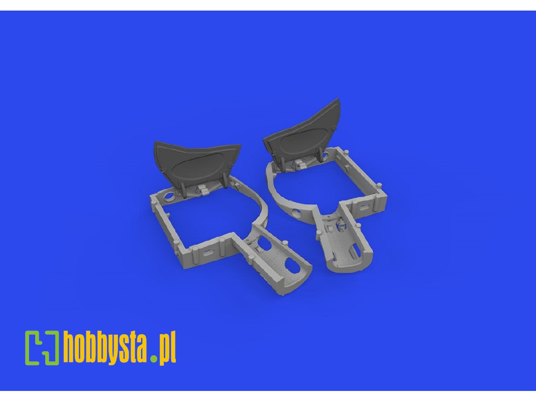 Bf 109K-4 wheel bays PRINT 1/48 - EDUARD - zdjęcie 1 Bf 109K-4 wheel bays PRINT 1/48 - EDUARD - zdjęcie 1