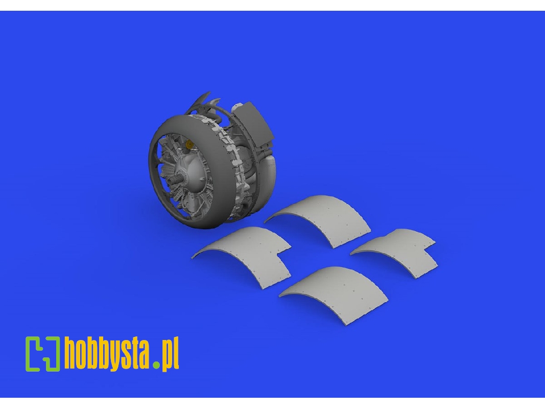 FM-2 engine PRINT 1/48 - EDUARD - zdjęcie 1