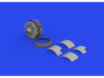 FM-2 engine PRINT 1/48 - EDUARD - zdjęcie 2