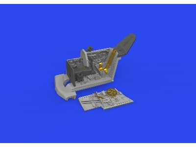 Bf 109G-5/ G-6 cockpit PRINT 1/72 - EDUARD - zdjęcie 2