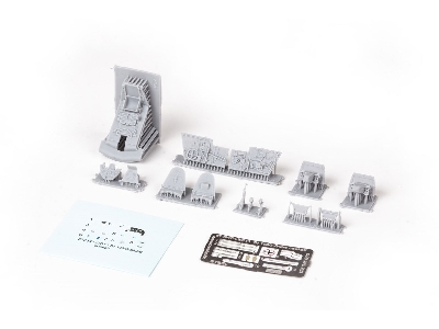 Bf 109G-5/ G-6 cockpit PRINT 1/72 - EDUARD - zdjęcie 4