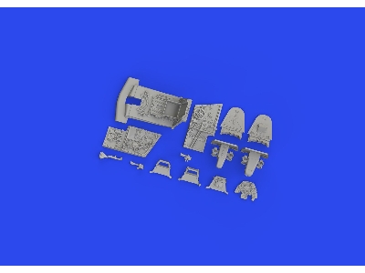 Bf 109G-5/ G-6 cockpit PRINT 1/72 - EDUARD - zdjęcie 8