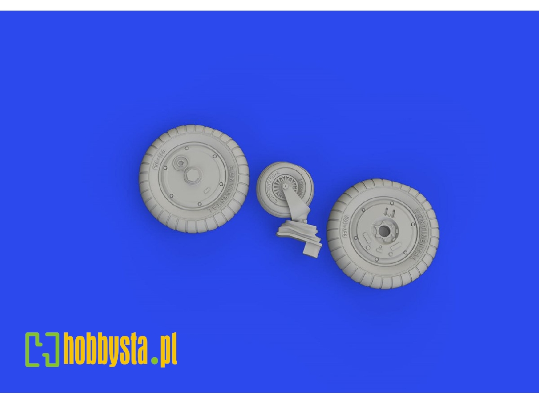 Bf 109G-5/ G-6 wheels PRINT 1/72 - EDUARD - zdjęcie 1 Bf 109G-5/ G-6 wheels PRINT 1/72 - EDUARD - zdjęcie 1