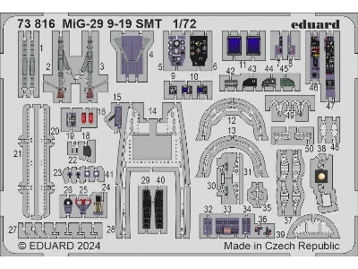 MiG-29 9-19 SMT 1/72 - GREAT WALL HOBBY - zdjęcie 1