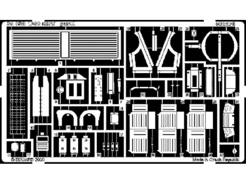 T-80MBT 1/35 - Dragon - blaszki - zdjęcie 1 T-80MBT 1/35 - Dragon - blaszki - zdjęcie 1