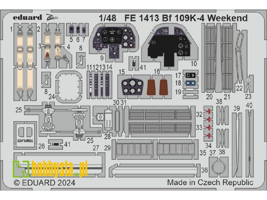 Bf 109K-4 Weekend 1/48 - EDUARD - zdjęcie 1