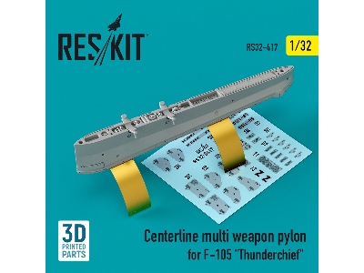 Centerline Multi Weapon Pylon For F-105 Thunderchief - zdjęcie 1