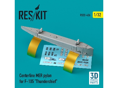 Centerline Mer Pylon For F-105 Thunderchief - zdjęcie 1