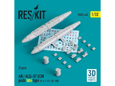 An / Alq-87 Ecm Pods Late Type (2 Pcs) (F-4, F-111, Ac-130) - zdjęcie 1